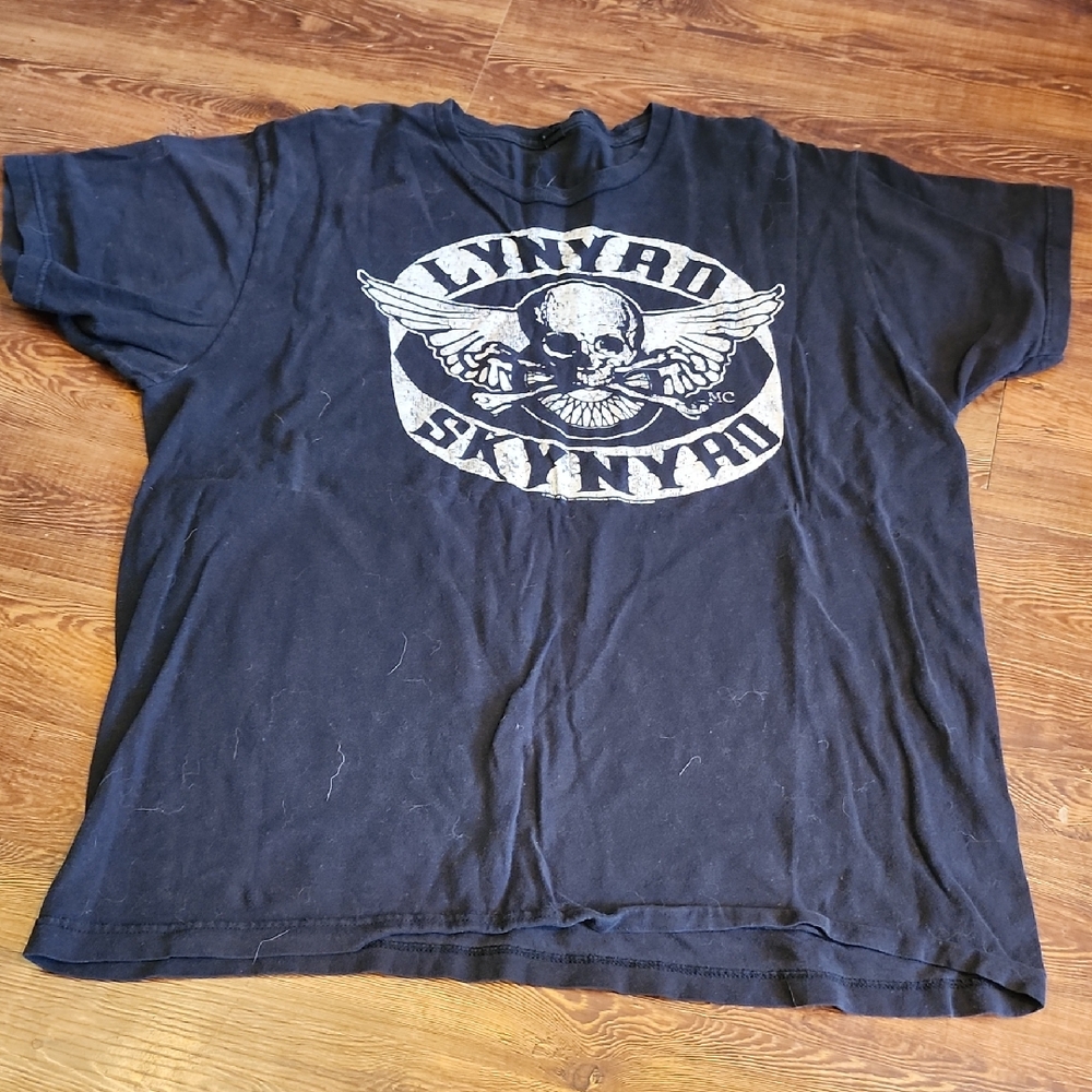 Black Graphic T-Shirt LYNARD SKYNYRD